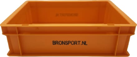 Opbergkist/Stapelbak Mini Oranje 40x30x12 cm