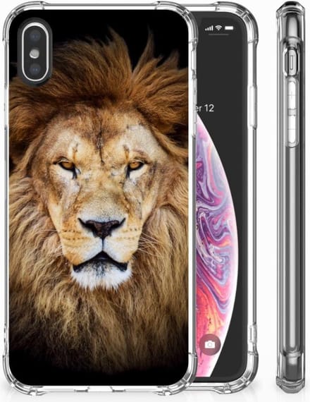 Apple iPhone X | Xs Case Anti-shock Leeuw