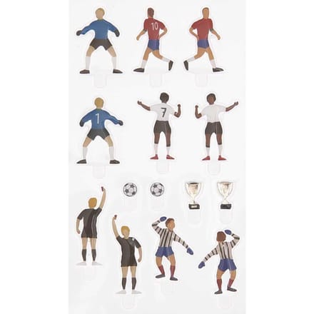 Rico Design Gel stickers "FIGURICO" - Voetbal