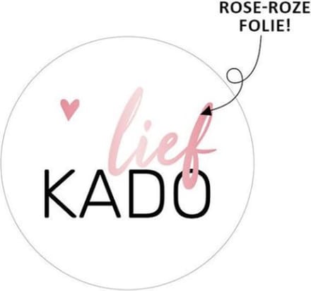 10 x Sticker - Lief Kado - Verjaardag - Cadeau - Wensetiket - Sluitsticker