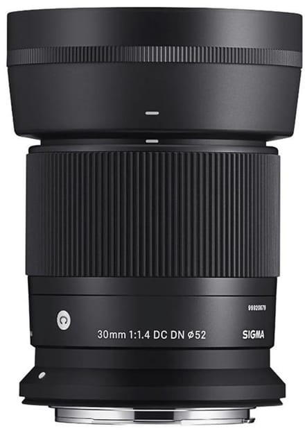 Sigma 30mm F1.4 DC DN (C) Canon RF-Mount Objectief