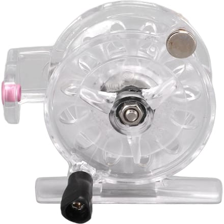 Moulinet de Pêche à la Mouche Anti-Corrosion Sensation Confortable Opération Plus Douce Roue de Pêche sur Glace pour la Mer white