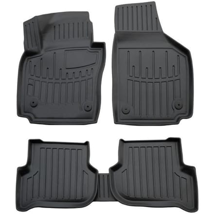 3D Vloermatten - SCOUTT - Altea XL 2005-2015 - Premium Rubber - Waterbestendig - Op Maat zwart
