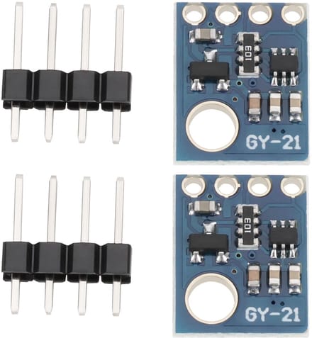 VT Goods - Temperatuur Sensor - Vochtigheid Sensor - Compact ontwerp - Blauw - I2C Module - Geschikt voor A-rduino en Raspberry Pi - 2 stuks