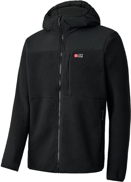 Ternua Triton Fleece Met Volledige Rits Zwart L Man