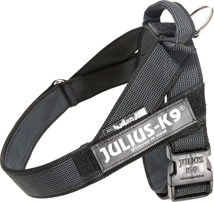 Julius-K9 IDC®Color&Gray® riemtuig, L - maat 1, zwart
