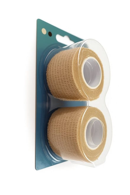 Mövibrace - Zelfhechtend Windsel - Cohesief Verband - Elastisch - Small - Beige