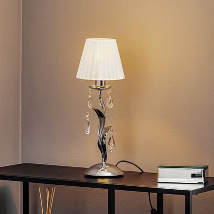 ONLI Tafellamp Jacqueline, 1-lamp, wit