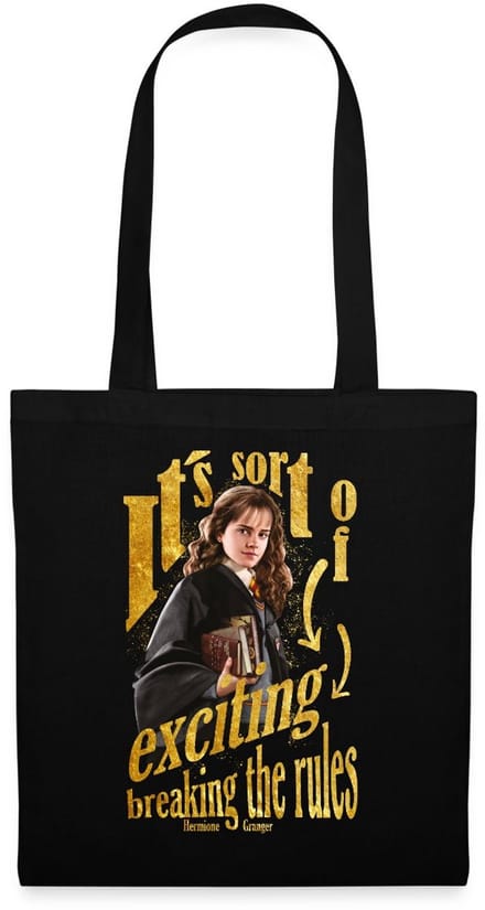 Harry Potter Hermine Goes To The Library Tas Van Stof Schoudertas
