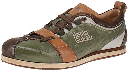 Kamo-Gutsu Tifo-017 - Herenschoenen Sneaker - Bruin-Menta
