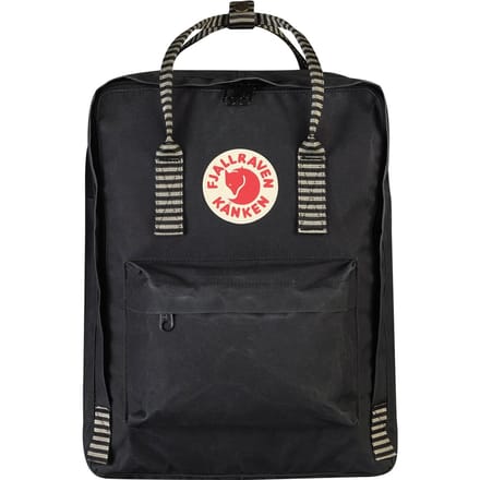 Fjallraven Kanken Rugzak 16 liter - Black / Striped