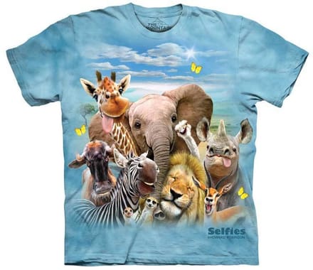 KIDS T-shirt African Selfie M