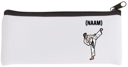 Akyol - karate met eigen naam Etui - Sport - karateka - sport - 20 bij 9 cm