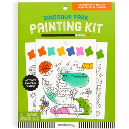 Dinosaur Park Painting Kit - Mudpuppy
