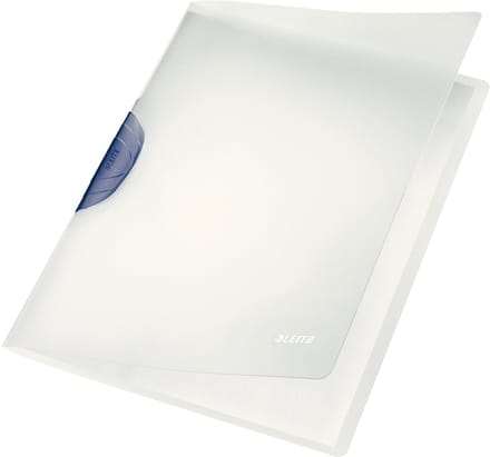 LEITZ klemhechtmap Colorclip Magic, DIN A4, PP, donkergrijze clip