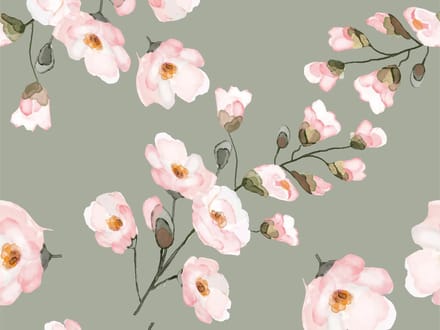 Vinyl | Vloerkleed vinyl | Blossom | 90x120 cm