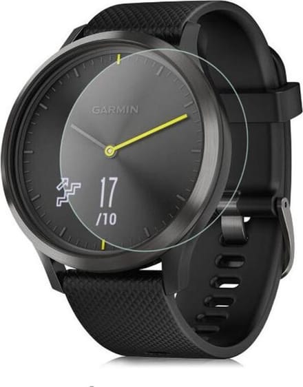 KELERINO. Screenprotector geschikt voor Garmin Vivomove 3 - Gehard glas - 3 stuks
