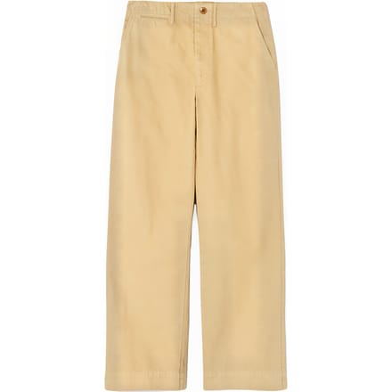 RE/DONE 90s Trouser Washed Khaki Taglia: 26 | Jeans straight fit Outlet | Donna | Marrone