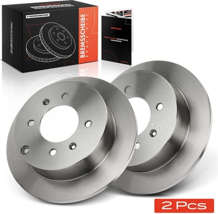 Frankberg 2x Remschijven Achteras voor Hyundai