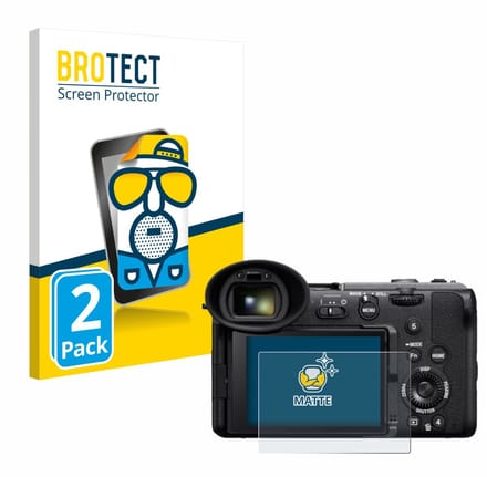 BROTECT - Screenprotector voor Sony Cinema Line FX2 - Folie Beschermfolie matte 2 Stuks