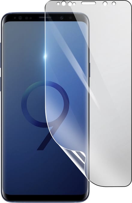 3mk, Geschikt voor Samsung Galaxy S9, Schokbestendige Hydrogel Screenprotector, Transparant