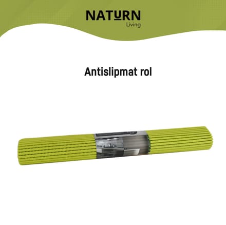 Extra stevige antislipmat op rol van Naturn Living™ | 150 x 65 cm | Multifunctionele antislipmatten | Groen