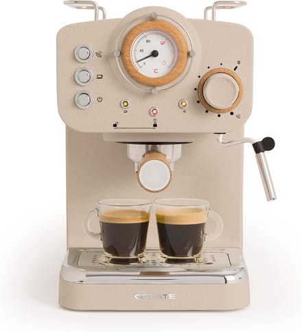 CREATE - Espresso-koffiezetapparaat - Zand - THERA RETRO
