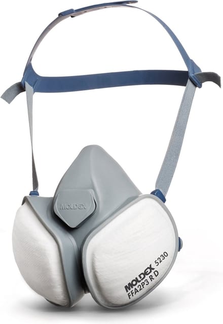 Moldex halfgelaatmasker 5230 compactmask ffa2p3 r d ( a 1 st )