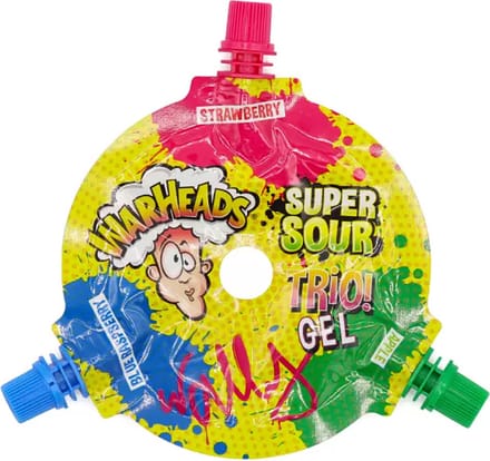 Warheads - Zure snoepgels - 24 stuks - 51 gram
