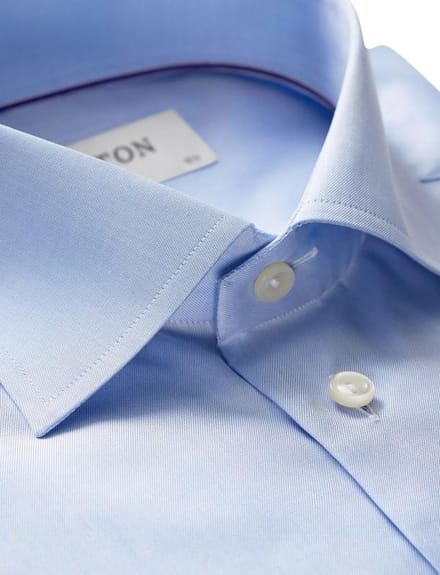 Eton - Overhemd Blauw Eton Lange Mouw Overhemd Blauw 3000 79511 21