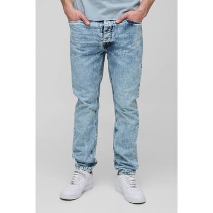 Hoge Slanke Stijve Jeans | Light Blue | Size 36