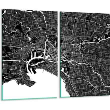 TMK ArtDeko - Snijplank - 30x52cm - Glas - Mapa Ontwerp