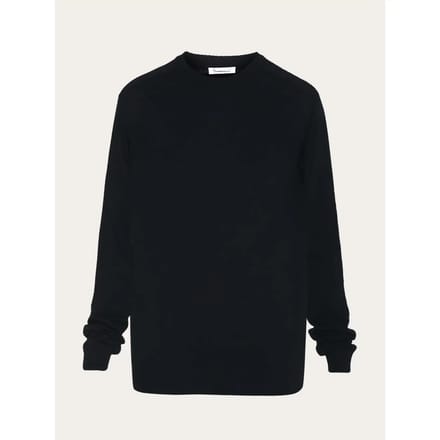 KnowledgeCotton Apparel Pullover Wol Navy - Maat XL - Heren - Pullovers