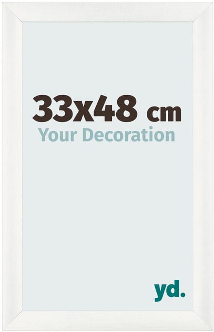Your Decoration - Fotolijst 33x48 cm - MDF - Wit Geveegd - Pisa