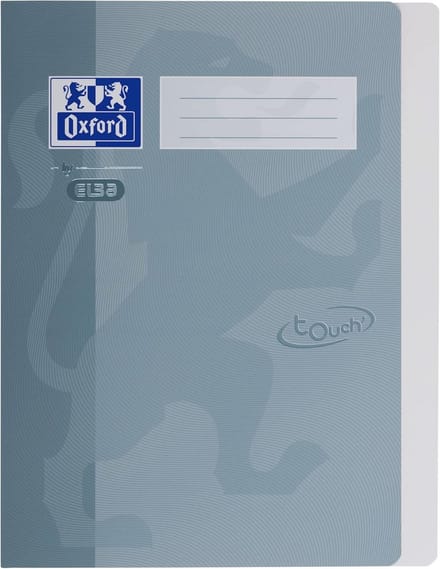 Dikke snelhechtmap van stevig karton met soft touch oppervlak - DIN A4 - Grijs