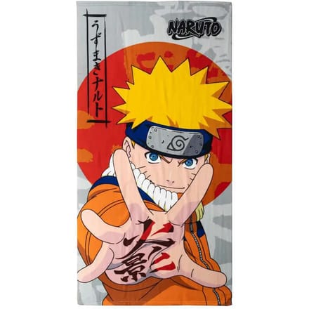 Microvezel handdoek Educa Borras Naruto Shippuden