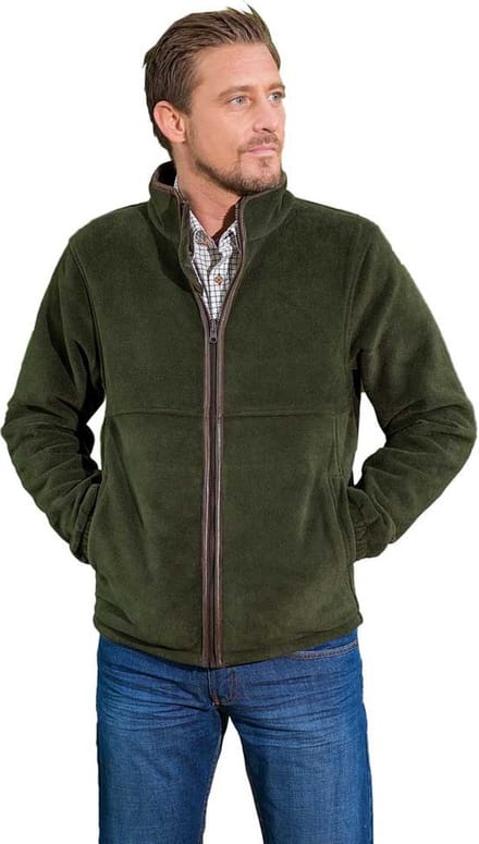 Baleno Henry Fleece Groen S Man