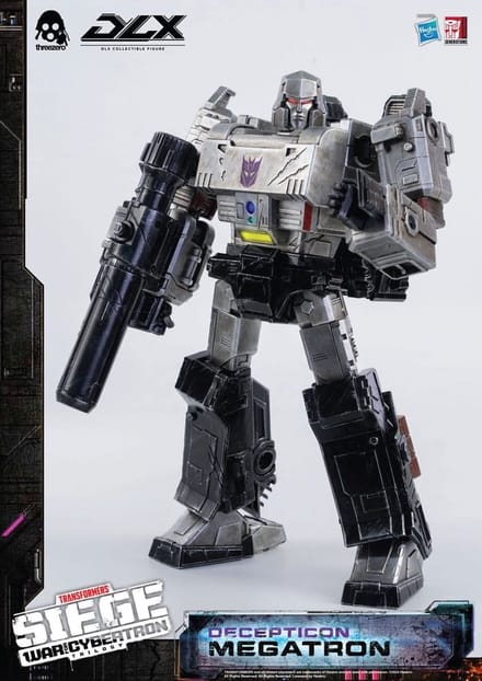 ThreeZero Transformers: War for Cybertron Trilogy DLX Action Figure 1/6 Megatron 25 cm Action Figuur