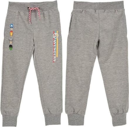 Marvel Avengers joggingbroek - grijs - maat 98/104 (4 jaar)