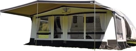 Eurotrail Combi-luifel 385 X 240 Cm Polyester Grijs