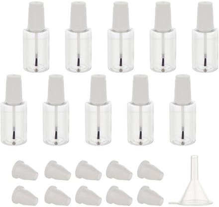 Dailygoody - Lege Nagellak Flessen - Herbruikbaar - 20ml Plastic