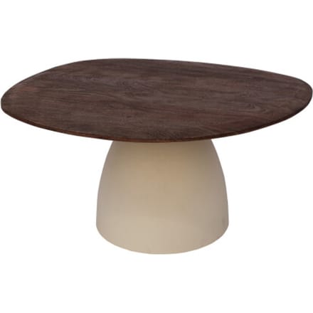 Brix - Salontafel Marron - Beige - Mangohout - 86 cm