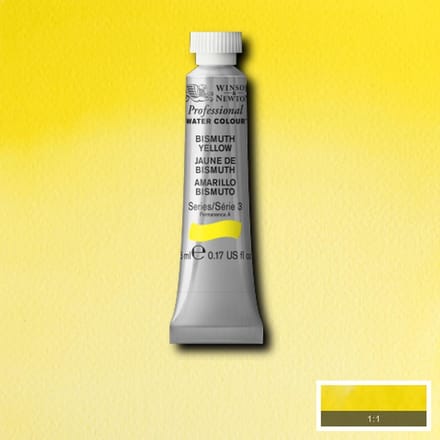 Watercolor paint W&N 5ml – 025 Bismuth Yellow