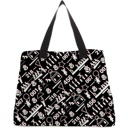 Squid Game Games Glitch Tote Bag