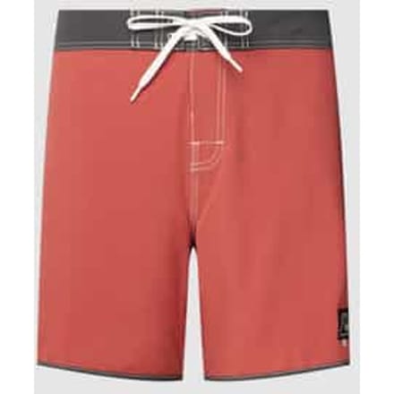 Zwembroek met labelpatch, model 'ORIGINAL SCALLOP'