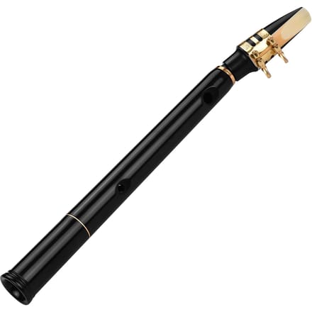 HiXing C Key Mini Pocket Saxofoon Sax ABS Materiaal met Mondstukken 10 stks Riet Draagtas zwart