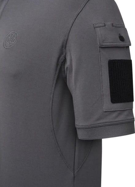 Beretta Miller Polo Short Sleeves Smoked Pearl