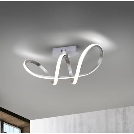 JUST LIGHT. GmbH LED plafondlamp Maria, dimbaar, aluminium