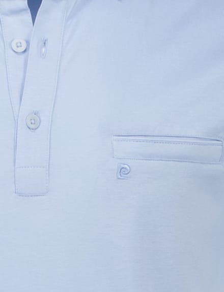 Pierre Cardin poloshirt korte mouw lichtblauw