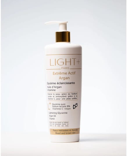 LIGHT+ PARIS Extreme Actif Argan Lightening Glycerine Body Lotion - 500ml